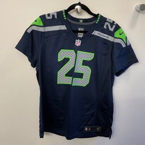 Seattle Seahawks Nike Richard Sherman Jersey - Blue & Green - XL